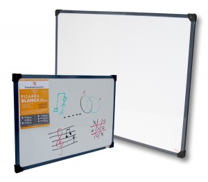 PIZARRA BLANCA BUSINESS  75x100 + BORRADOR