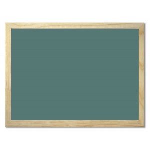 PIZARRON MADERA 60 X 80 CM. VERDE.LIVIANO