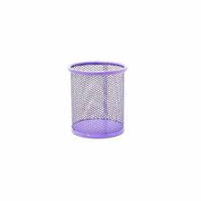 PORTA LAPIZ ALTO METAL VIOLETA
