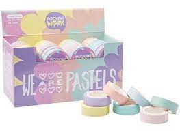 CINTA WASHI TAPE PASTEL 1.5cm x3m.