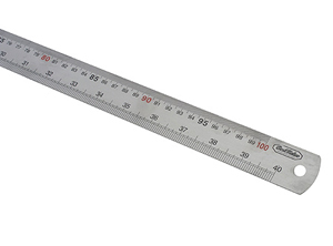 REGLA ACERO INOXIDABLE * 100 CM.
