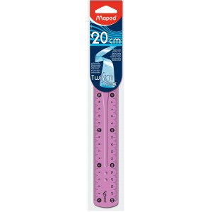 REGLA 20 CM. MAPED TWISTN FLEX