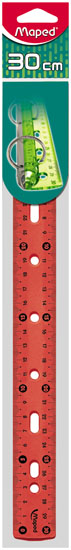REGLA 30 CM. MAPED CLASIFICADOR