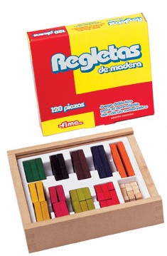 REGLETAS DE MADERAS CAJA   X 120 U.