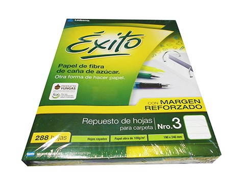 REP. EXITO ECOLOGICO REFORZADO 288 H. #