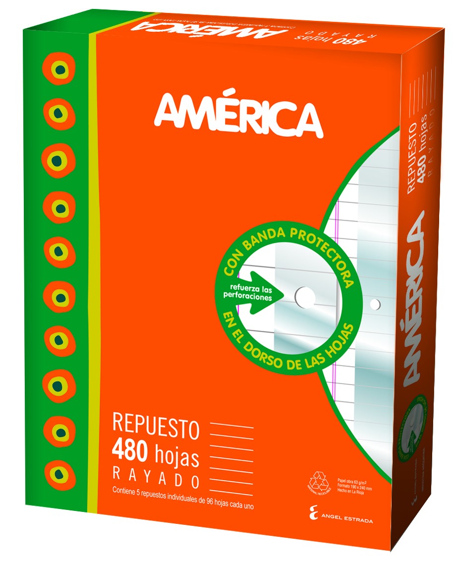 REP.AMERICA x 480 H. == ( 5x96 )