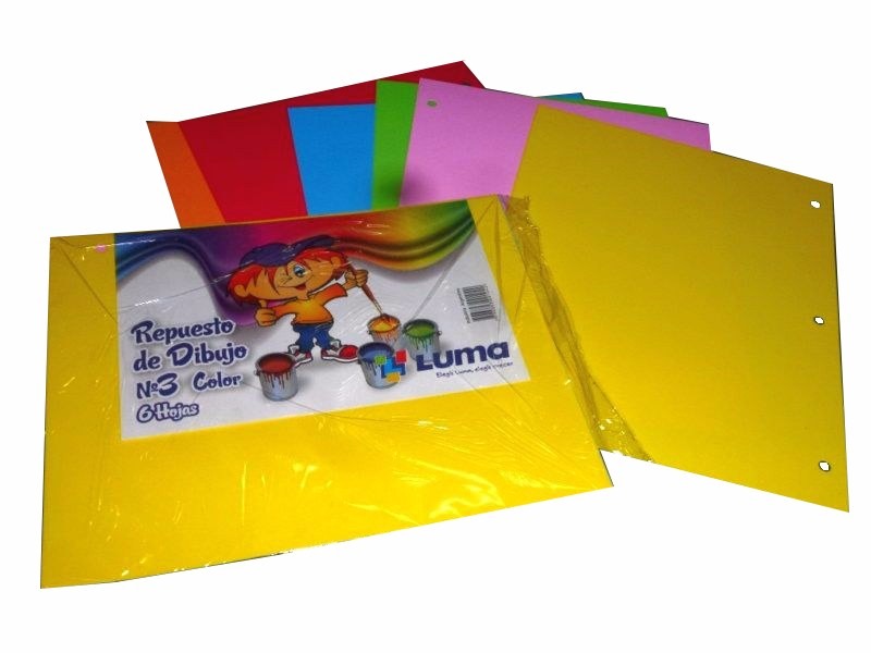 REPUESTO DIBUJO LUMA COLOR N.3  