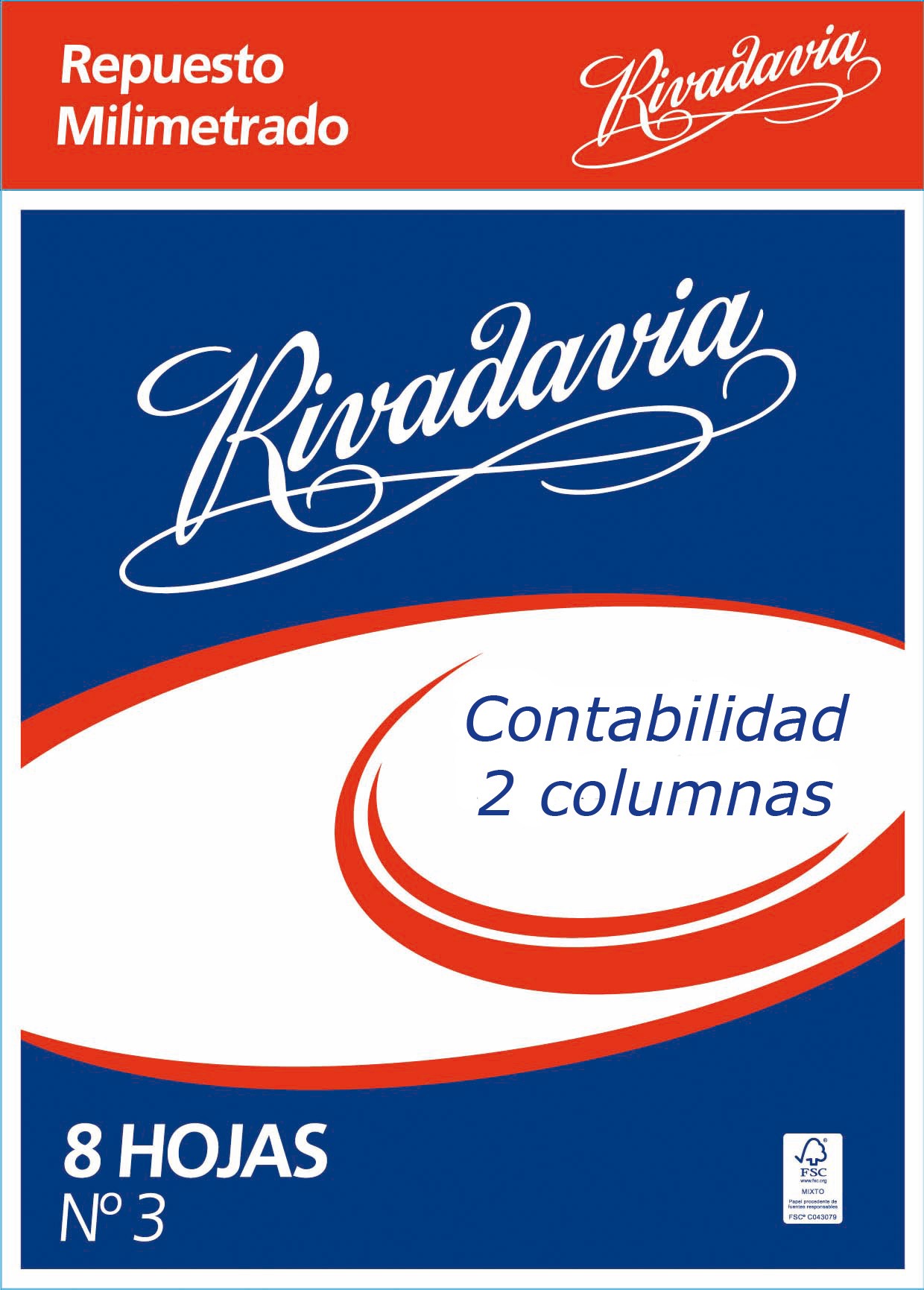 REP.CONTABILIDAD N.3 * 8H. 2 COLUMNAS