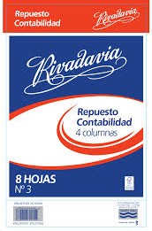 REP.CONTABILIDAD N.3 * 8H. 4 COLUMNAS