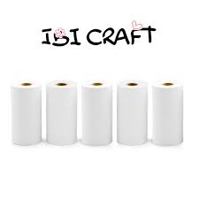 ROLLO IMPRESORA IBICRAFTAUT.BLANCOx5rollos
