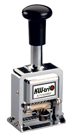 SELLO NUMERADOR AUTOMATICO METAL 6 DIG.