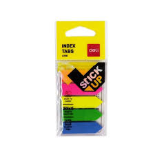 SEÑALADOR INDICE DELI AUTOAD. FLECHAS 44x25mm A106