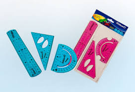 SET DE GEOMETRIA PELIKAN FLEXIBLE X 3 PIEZAS