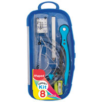 SET DE GEOMETRIA MAPED STUDY * 8 PIEZAS