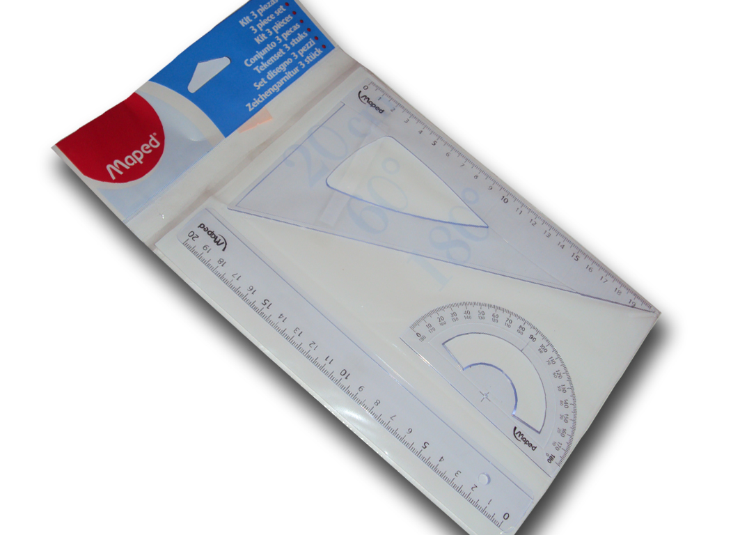 SET DE GEOMETRIA MAPED 20 * 3P ECONO
