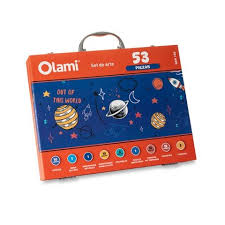 VALIJA ESCOLAR OLAMI x 53 piezas