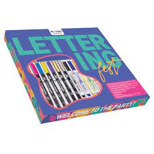 SET LETTERING MOOVING x 23 PIEZAS