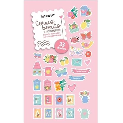FIGURAS IBICRAFT DIE CUTS 180gr. x33  disenos 