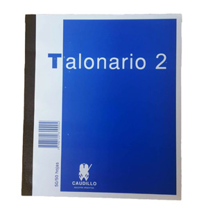 TALONARIO NEUTRO GRANDE DUPL. ECONOM.N.2