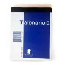 TALONARIO NEUTRO MINI   DUPL. ECONOM.N.0