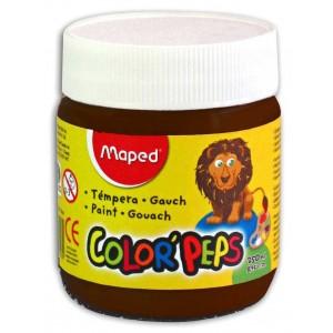 TEMPERA MAPED POTE x 250gr  MARRON   