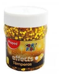 TEMPERA MAPED POTE 200ml. EFECTO DORADO