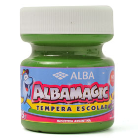 TEMPERA ALBA MAGIC x 275gr. VERDE  