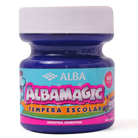 TEMPERA ALBA MAGIC x 275gr. AZUL