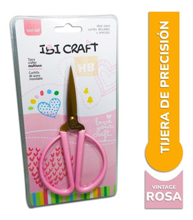 TIJERA DE PRECISION IBI 15cm.VINTAGE ROSA
