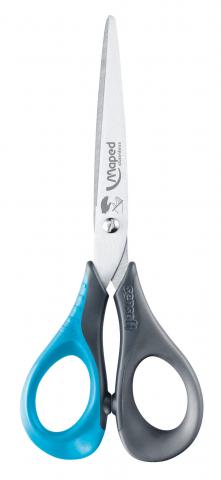 TIJERA MAPED SENSOFT. 16 CM. MANGO GOMA