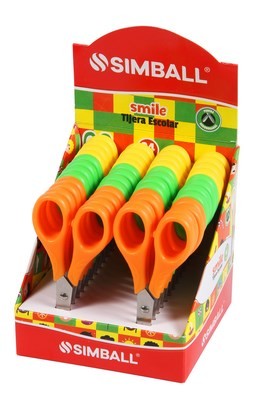 TIJERA SIMBALL SMILE 12 cm BLISTER