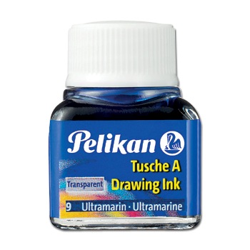 TINTA CHINA PELIKAN 15ml. AZUL ULTRA