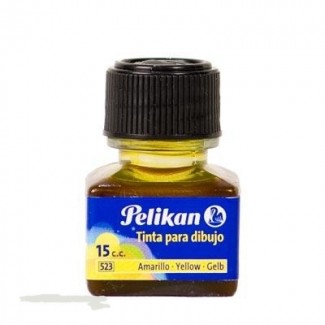 TINTA CHINA PELIKAN 15ml. AMARILLA