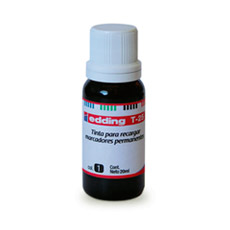TINTA EDDING T-25 SOLVENTE x 20/25ml. AZUL