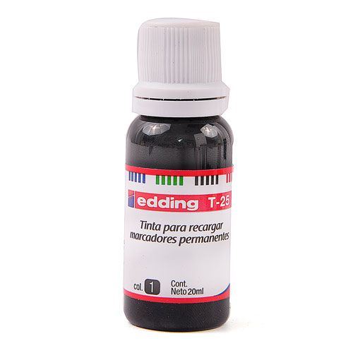 TINTA EDDING T-25 SOLVENTE x 20/25ml. VERDE