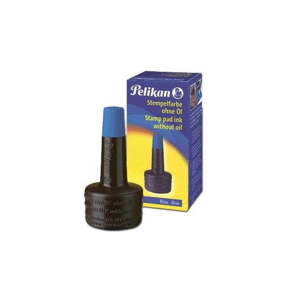 TINTA SELLO PELIKAN 28/30 cc. AZUL   4K.