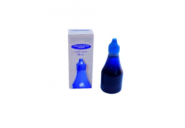 TINTA SELLO STA  50 C.C. AZUL