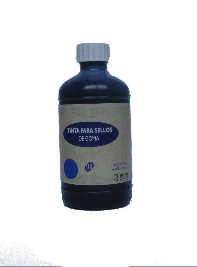 TINTA SELLO STA 250 cc. AZUL