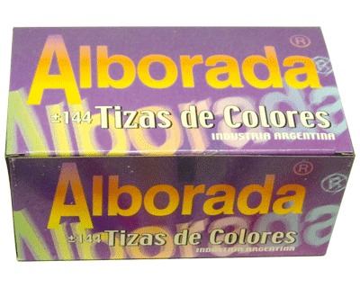 TIZA COLOR X 144 U. ALBORADA