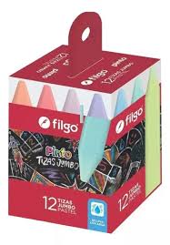 TIZA JUMBO FILGO x 12u.