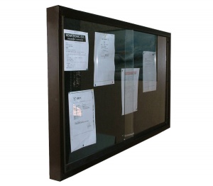 VITRINA 60x90 + CERRADURA Y CORCHO