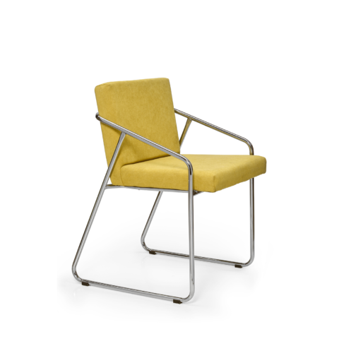 SILLA ALLEGRA BASE CROMADA