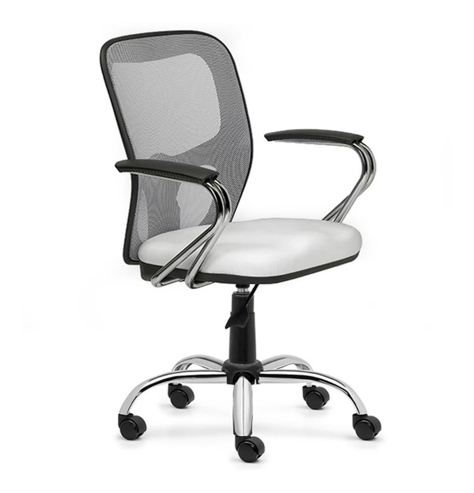SILLA INDIA BASCUL.CROMADA RESPALDO RED 