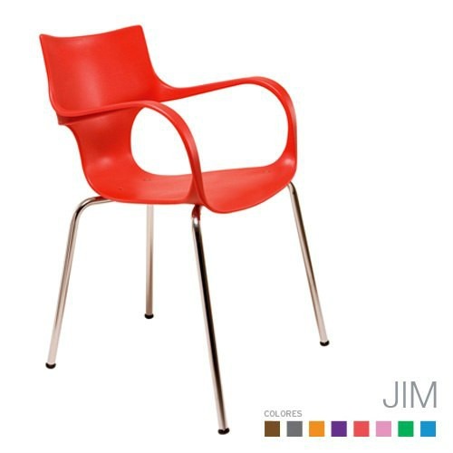 SILLA JIM CROMADA