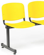 SILLA TANDEM OP.FISSO 4 PUESTOS