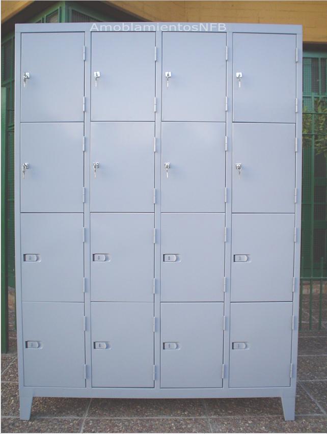 LOCKERS - GUARDA BOLSOS - 16 P (1.85 x 1.03 x 0.52)