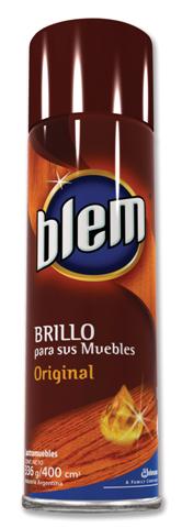 LUSTRAMUEBLES BLEM X 360 CC.