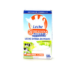 LECHE EN POLVO SERENISIMA COMUN *400 GR.