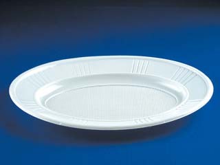 PLATOS BLANCOS DIAMETRO 22CM. * 50U.