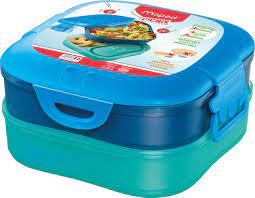 LUNCHERA MAPED KIDS AZUL